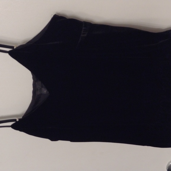 NEW NWT J. Crew Black Silk Velvet Peplum Cami Size 2 - Picture 6 of 16